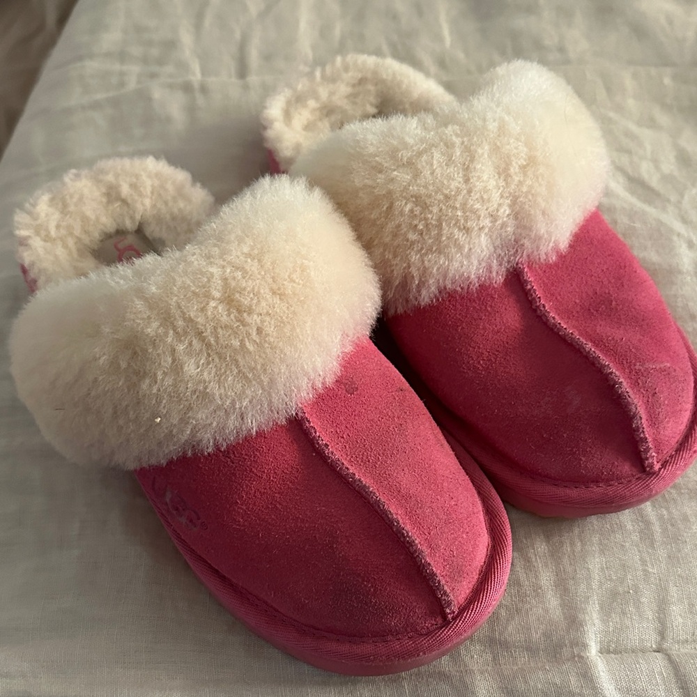 Cozy Pink Kids Slippers